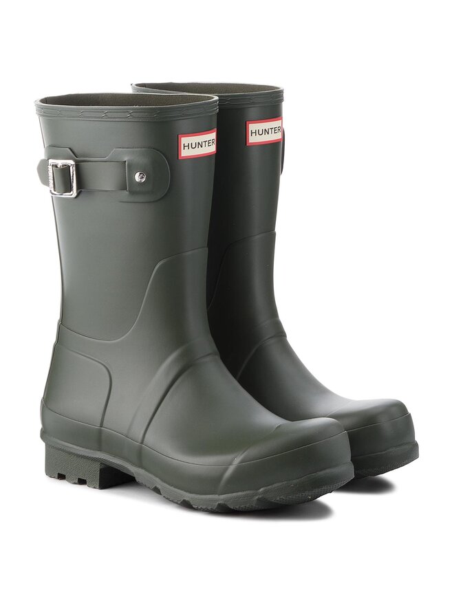 Hunter Kalosze Hunter Original Short MFS9000RMA Zielony