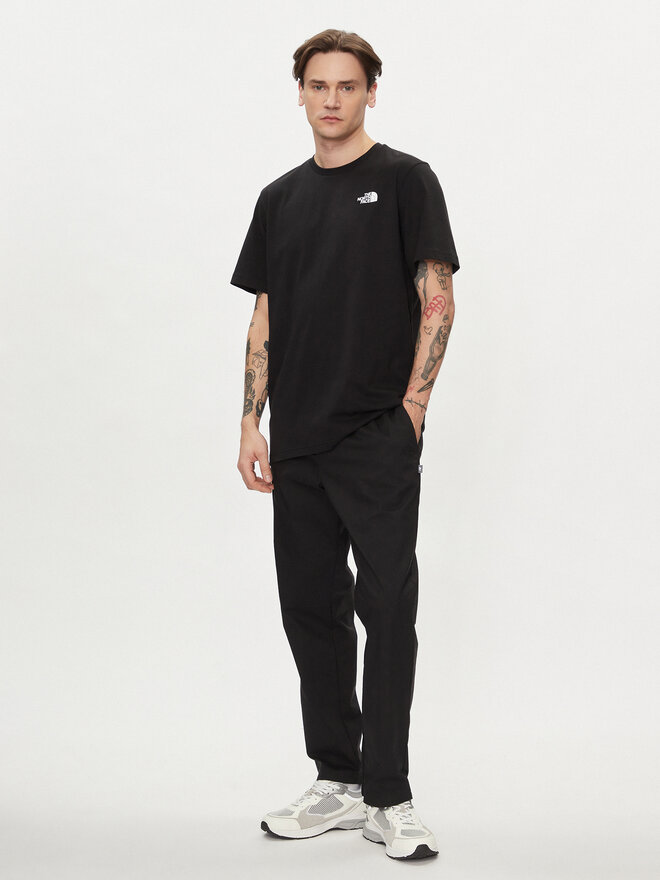 The North Face The North Face Marškinėliai Redbox NF0A87NP Juoda Regular Fit