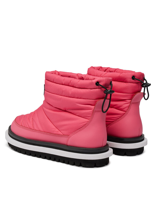 Tommy Jeans Μποτάκια Tommy Jeans Tjw Padded Flat Boot EN0EN02292 Ροζ