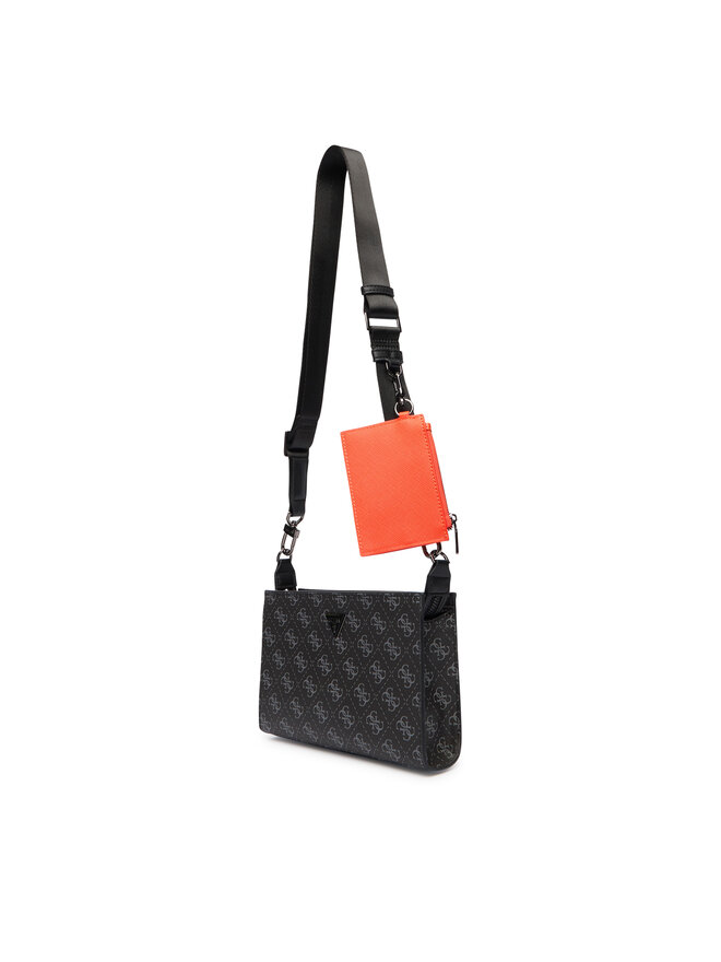 Guess Плоска сумка Guess HMMILO P6157 Чорний