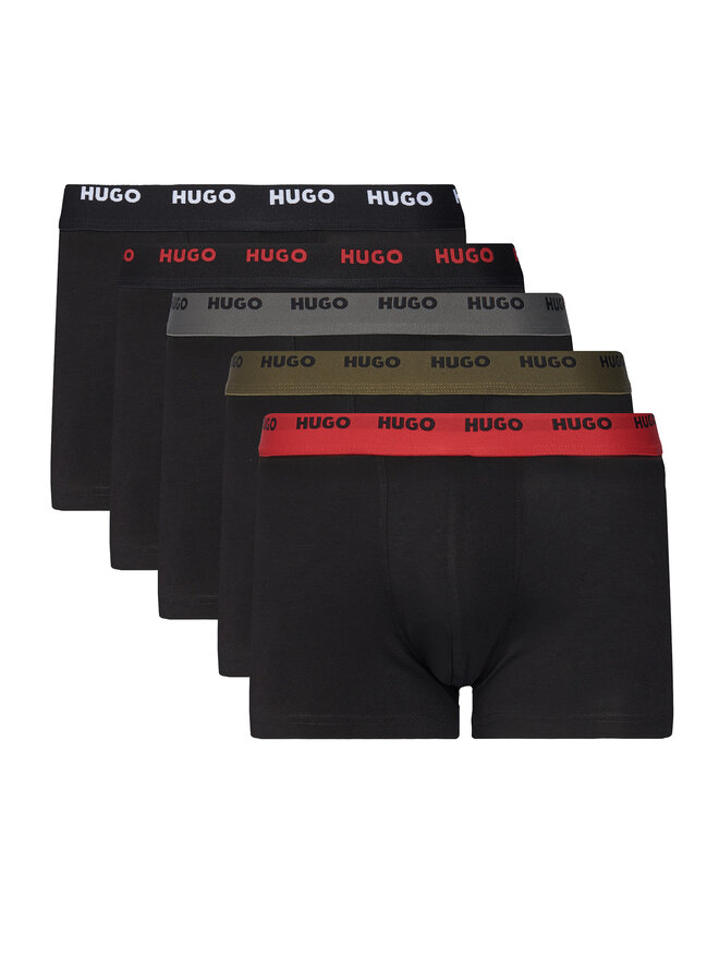 HUGO HUGO Pack de 5 bóxers 50532619 Negro