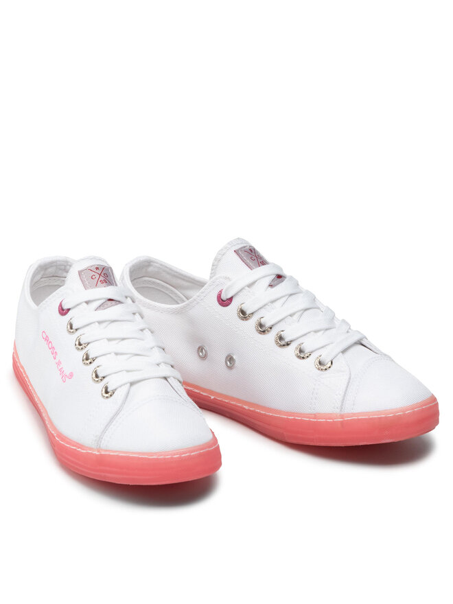 Cross Jeans Teniși Cross Jeans FF2R4075C Alb