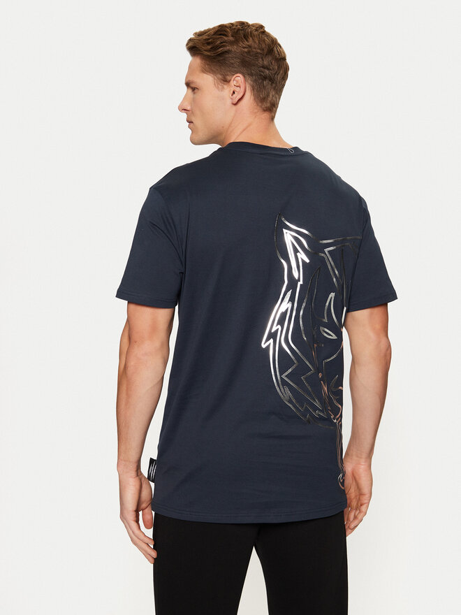 Plein Sport Plein Sport Футболка AADC MTK7913 STE003N Cиній Regular Fit