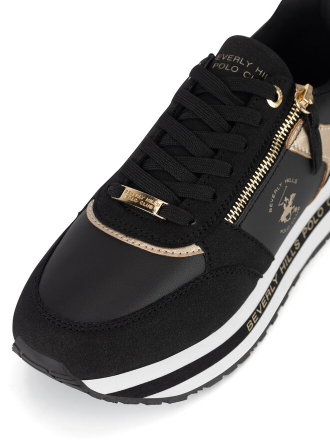 Sneakers Beverly Hills Polo Club V12-694 Negru | epantofi.ro