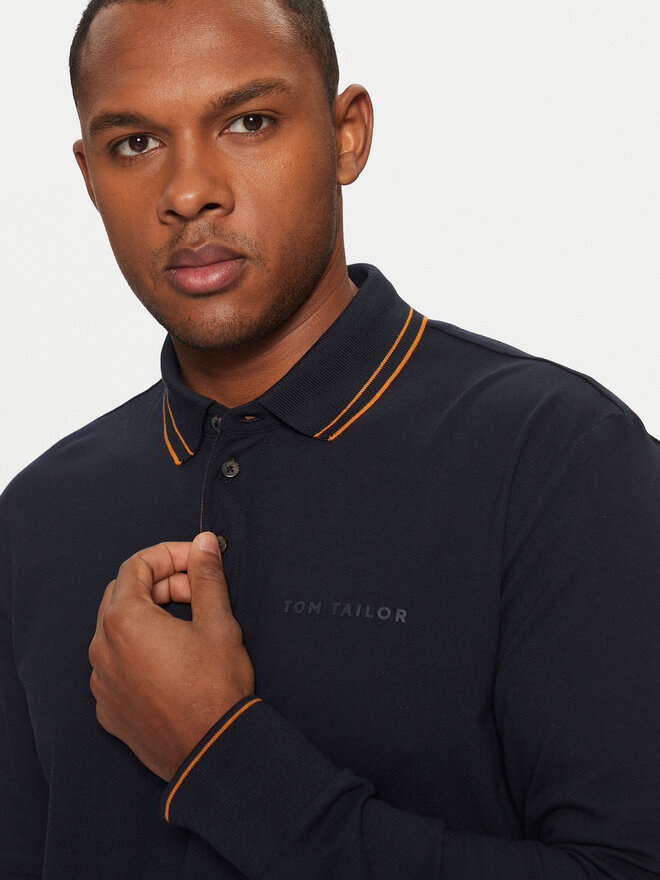 Tom Tailor Tom Tailor Pólóing 1043998 Sötétkék Regular Fit