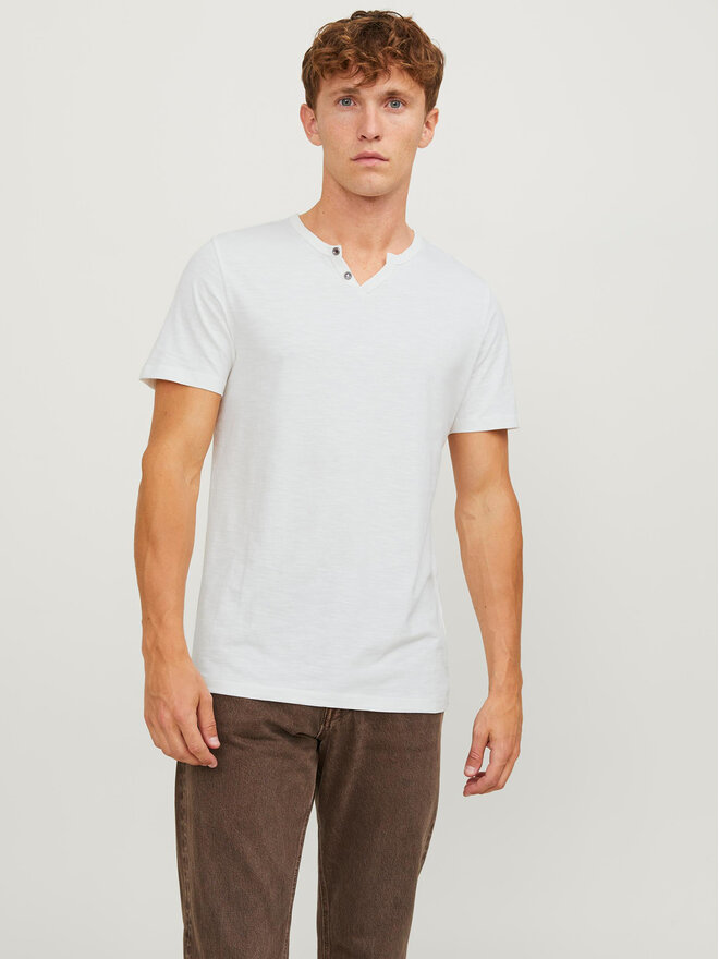 Jack&Jones Jack&Jones Marškinėliai Split 12164972 Balta Standard Fit