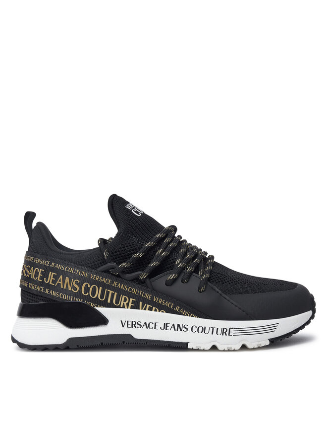 Versace Jeans Couture Sneakersy Versace Jeans Couture Dynamic 77VA3SA8 Czarny