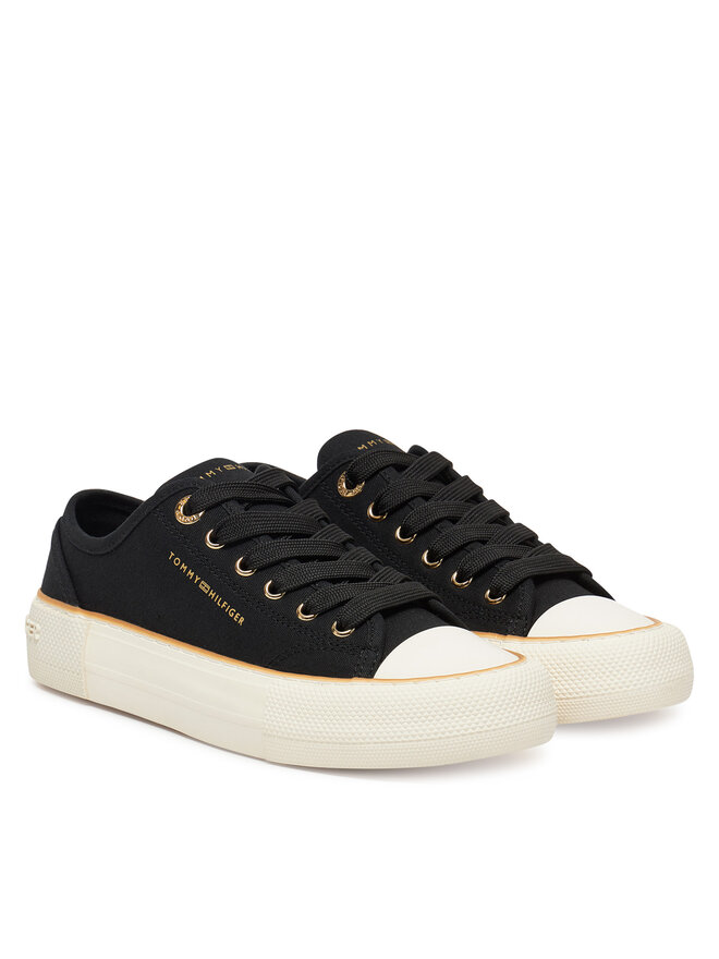 Tommy Hilfiger Кецове Tommy Hilfiger T3A9-33733-0890999 Черен