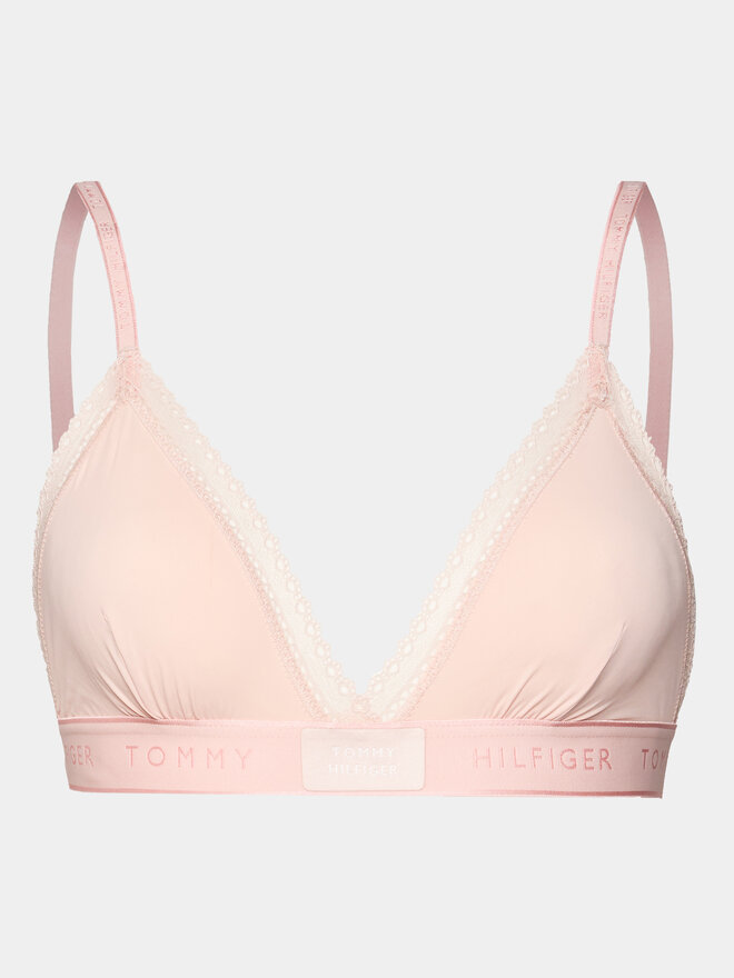 Tommy Hilfiger Tommy Hilfiger Bralette melltartó UW0UW04750 Rózsaszín