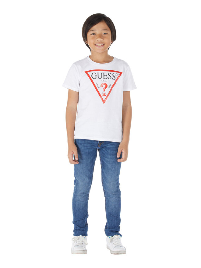 Guess Guess T-Shirt L73I55 K8HM0 Λευκό Regular Fit