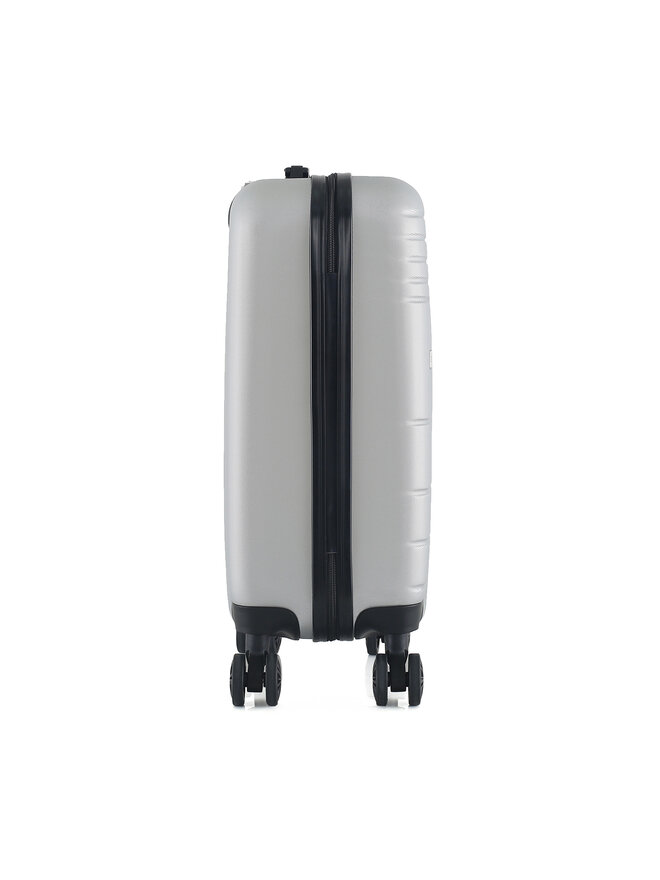 Semi Line Βαλίτσα Καμπίνας Semi Line T5762-2 Ασημί