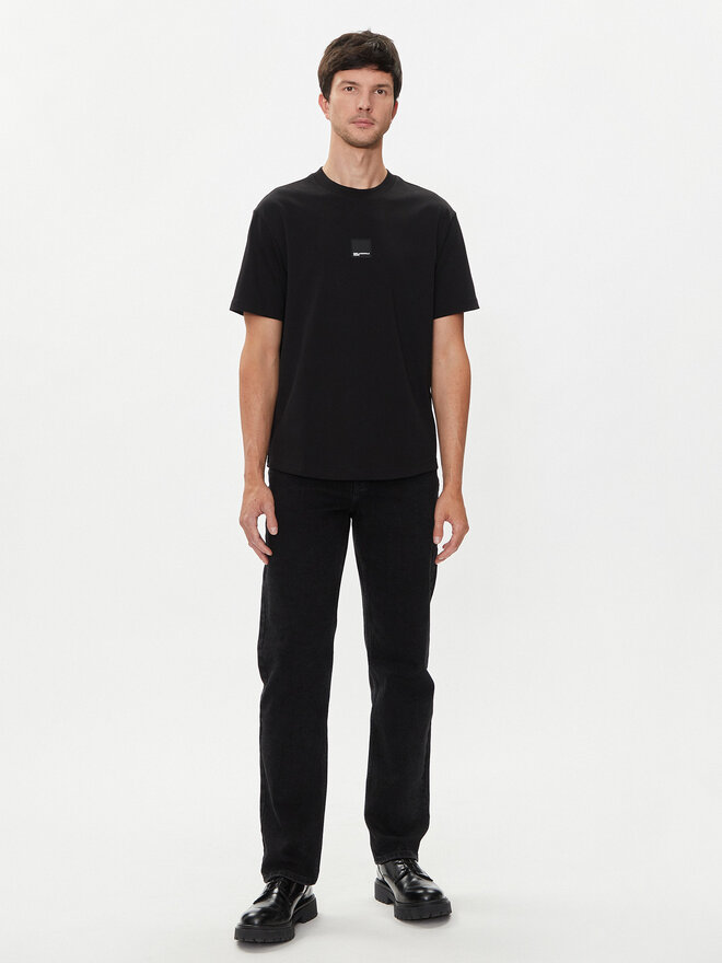 Karl Lagerfeld Jeans Karl Lagerfeld Jeans T-Shirt 245D1705 Μαύρο Regular Fit