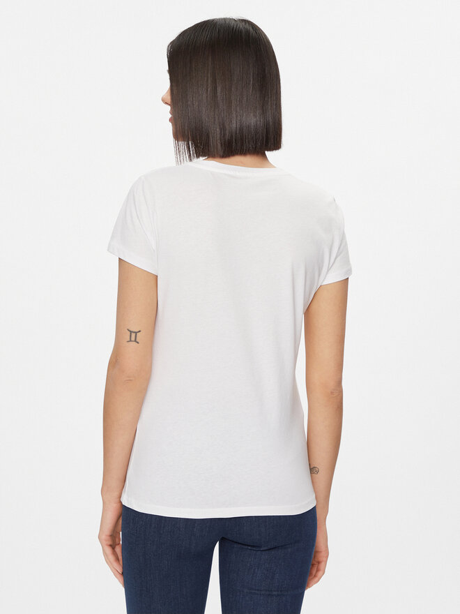 Liu Jo Liu Jo T-Shirt WA4108 JS923 Weiß Regular Fit