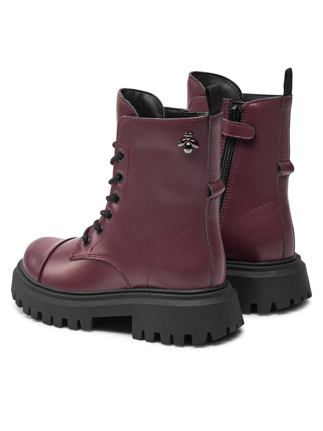 Geox Botas altas Geox J Maquinnens Girl J46M6B 000CN C7357 M Guinda/burdeos
