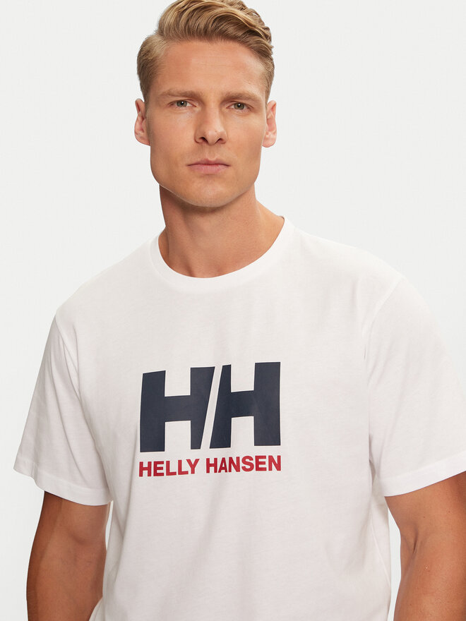 Helly Hansen Helly Hansen Marškinėliai Logo 30396 Balta Regular Fit