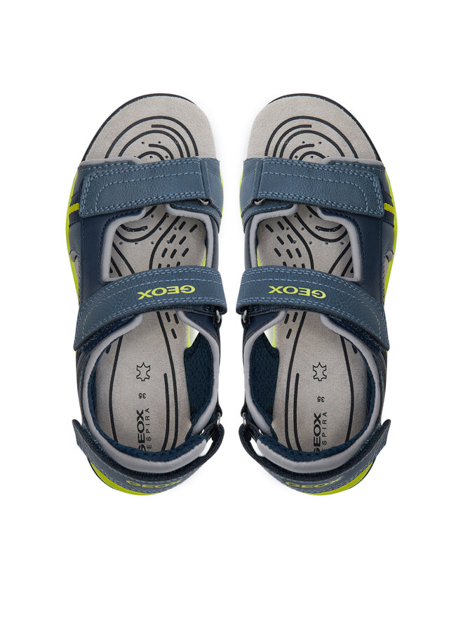 Geox Sandály Geox J Borealis Boy J450RA 015ME C4B2K S Tmavomodrá