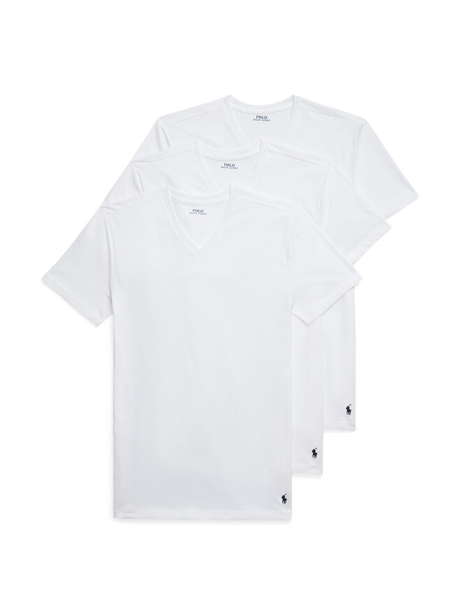 Polo Ralph Lauren Polo Ralph Lauren T-Shirt-Set 714936903001 Weiß Slim Fit