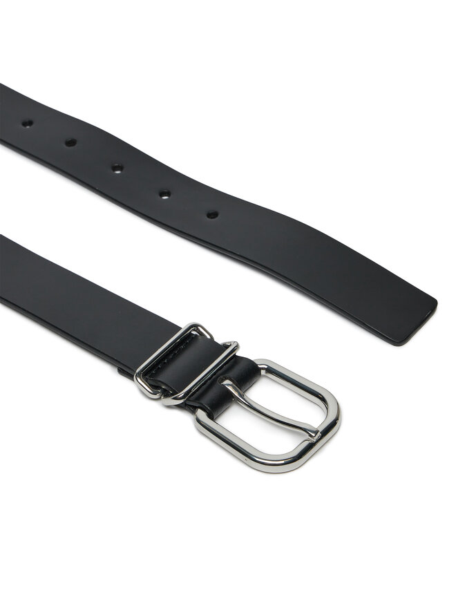 Tommy Jeans Ζώνη Γυναικεία Tommy Jeans Tjw Bold Leather 3.0 AW0AW16255 Μαύρο
