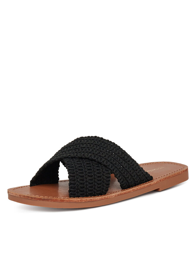 DeeZee Pantoletten DeeZee E4736-1 Schwarz