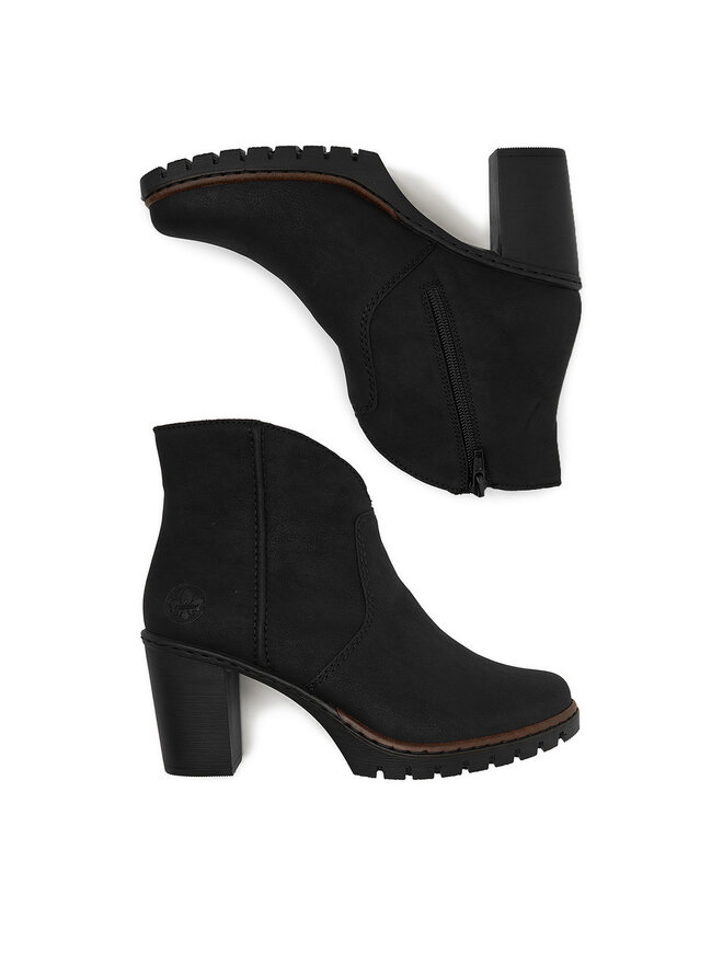 Rieker Botine Rieker Y2553-00 Negru