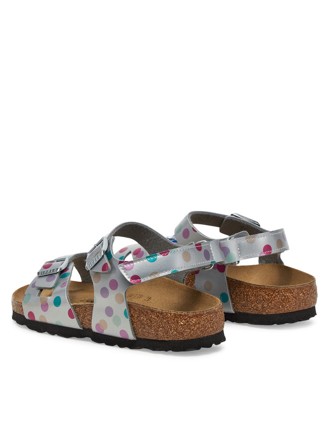 Birkenstock Sandale Birkenstock Rio As Kids 1029527 D Srebrna