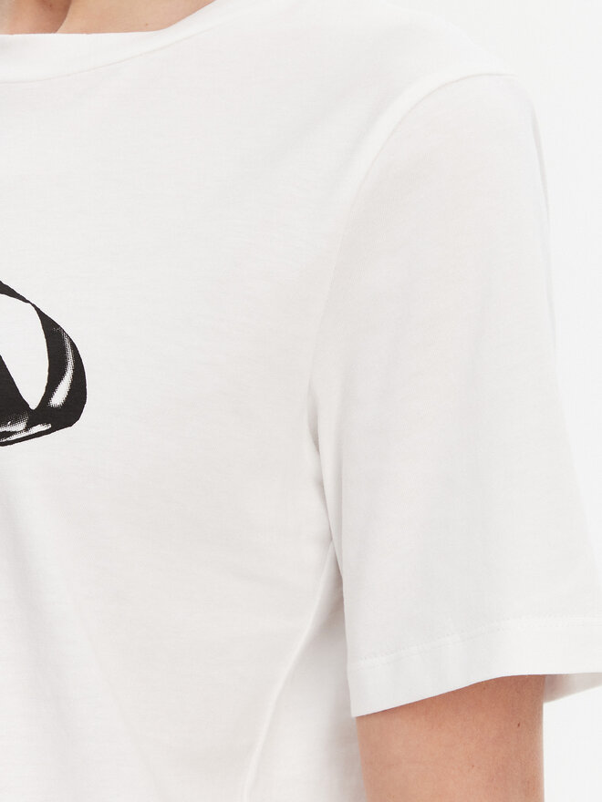 ACCESS FASHION ACCESS FASHION T-Shirt 53-2117-110 Λευκό Regular Fit