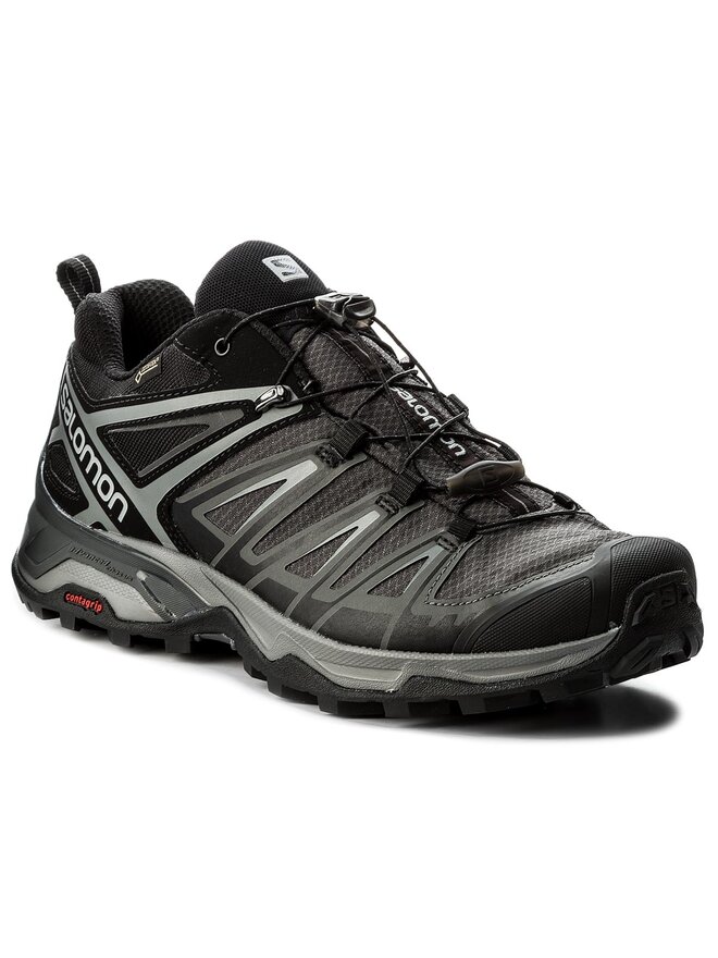 Trekkingschuhe Salomon X Ultra 3 Gtx GORE TEX 398672 29 W0 Schwarz eschuhe