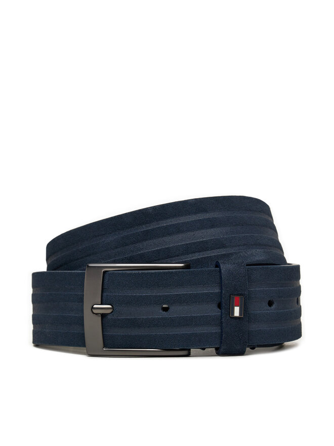 Tommy Hilfiger Curea pentru Bărbați Tommy Hilfiger AM0AM12820 Bleumarin