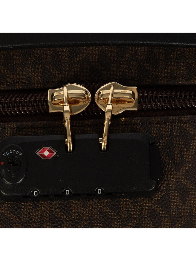 MICHAEL Michael Kors Салонна валіза MICHAEL Michael Kors Travel 30S0GTFT3B Коричневий