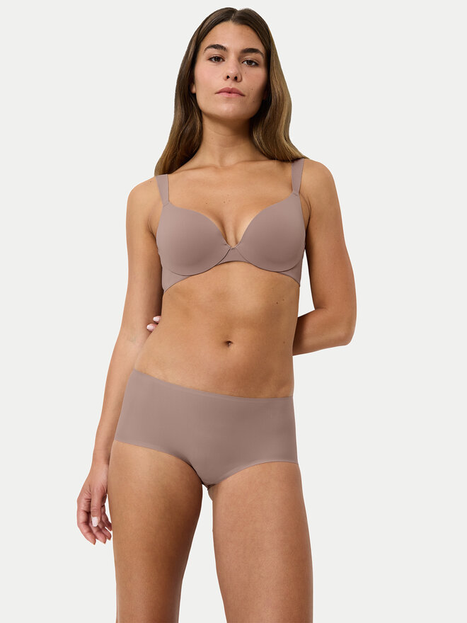 Triumph Triumph Nedrček s kostjo Make-Up Illusion 10217848 Rjava