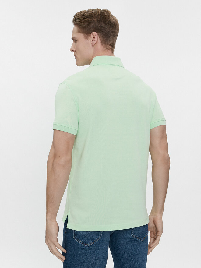 Tommy Hilfiger Tommy Hilfiger Pólóing 1985 MW0MW17771 Zöld Slim Fit