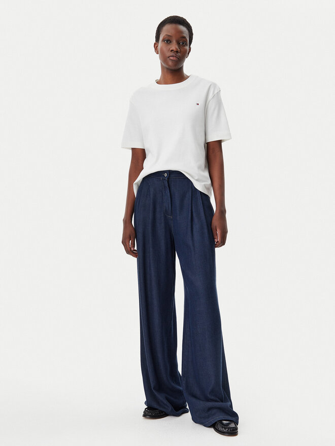 Tommy Hilfiger Tommy Hilfiger Футболка Modern Cody WW0WW46158 Écru Relaxed Fit
