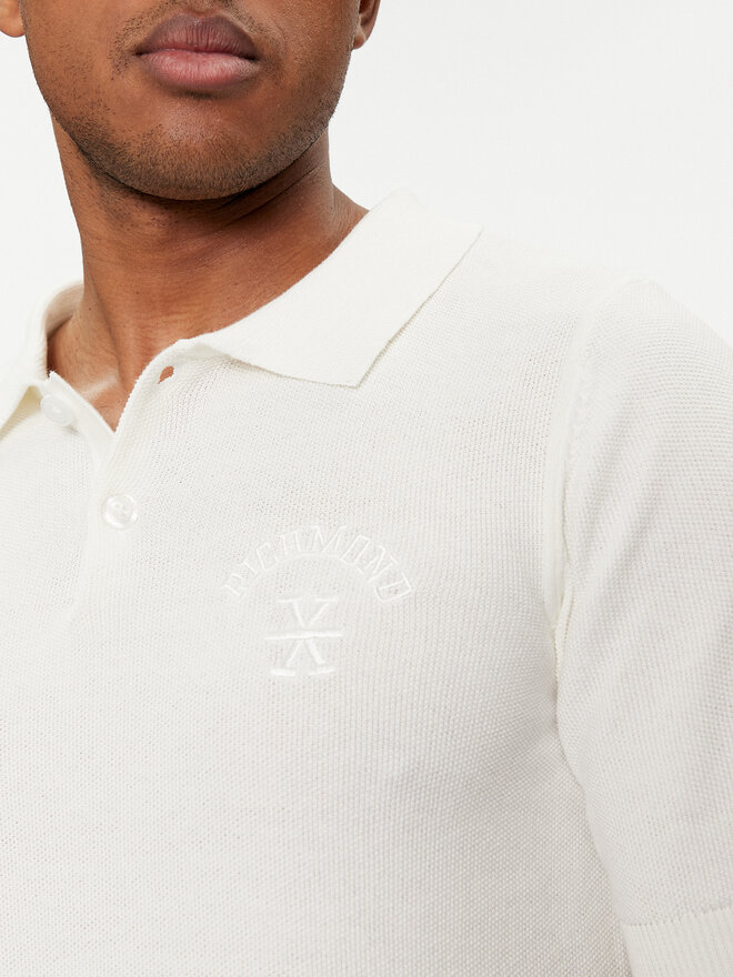 Richmond X Richmond X Pólóing Carena UMP24214PO Fehér Regular Fit