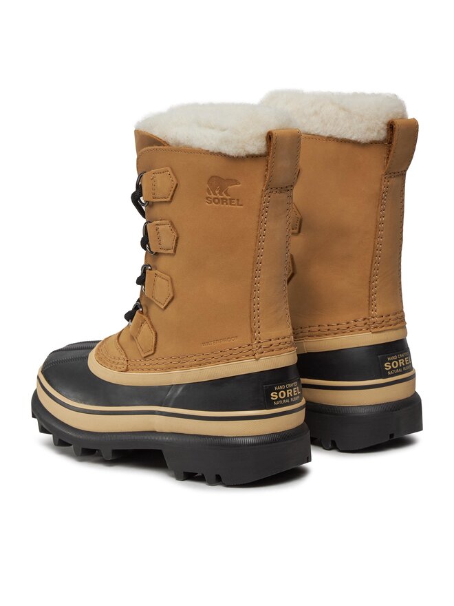 Sorel Μπότες Χιονιού Sorel Caribou NL1005 Καφέ