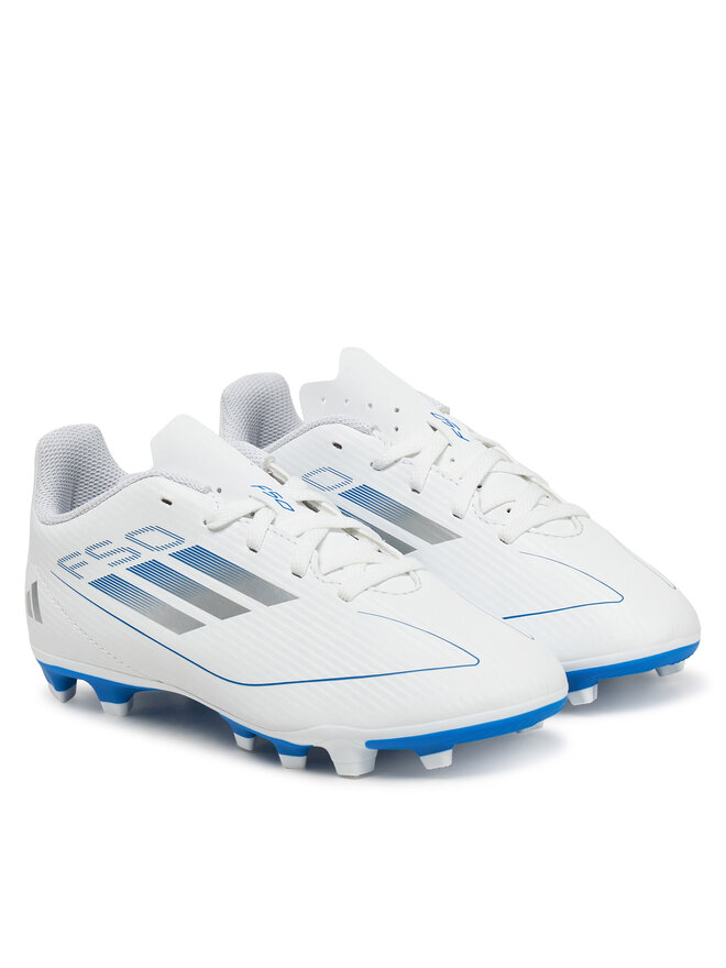 adidas Futbalové topánky adidas F50 Club Firm/Multi-Ground IE1310 Biela