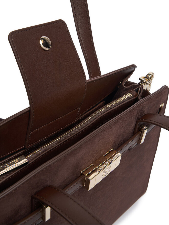 Nine West Handtasche Nine West CEO-MODERN GRACE-LDA9516 Dunkelbraun