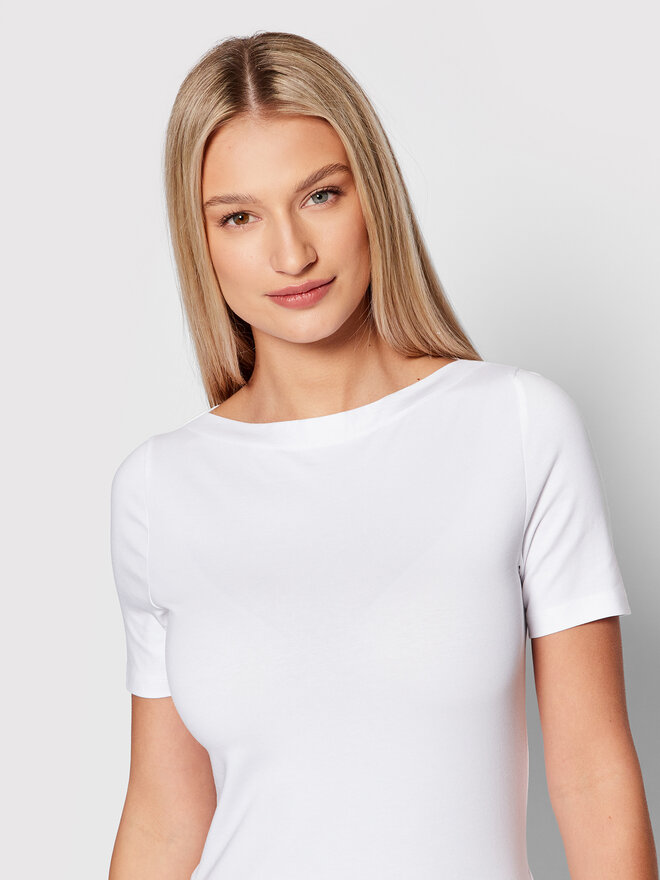 Vero Moda Vero Moda Marškinėliai Panda 10231753 Balta Regular Fit