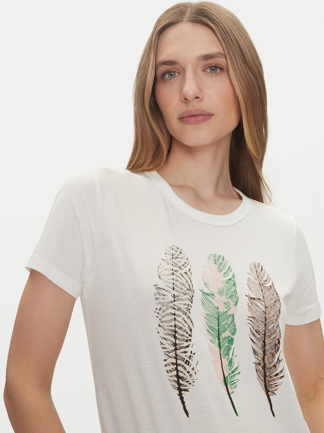 JDY JDY Camiseta Michigan 15311702 Blanco Regular Fit
