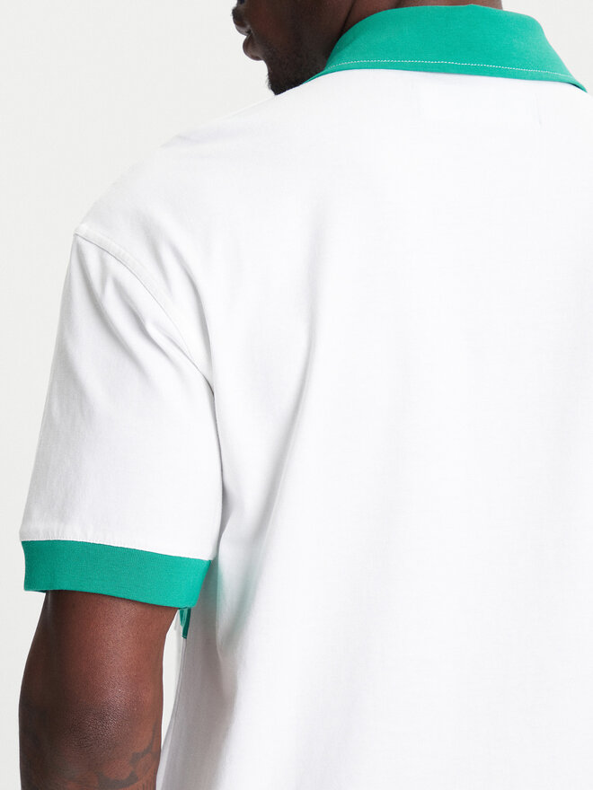 United Colors Of Benetton United Colors Of Benetton Pólóing 3MCYU301U Fehér Regular Fit