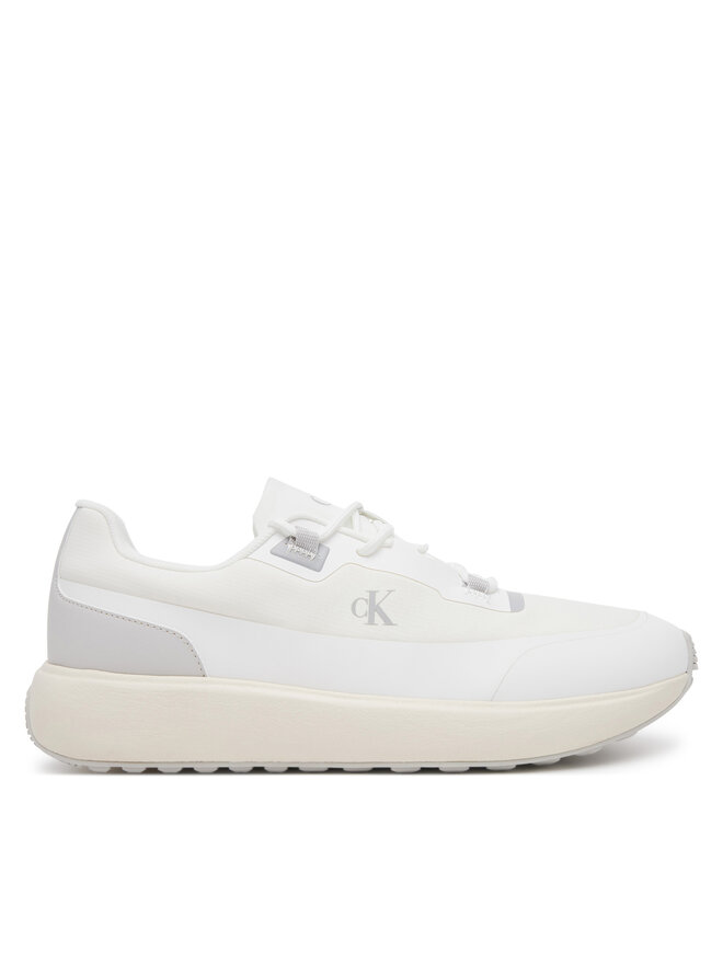 Calvin Klein Jeans Sneakersy Calvin Klein Jeans Athleisure Runner Tech Ripstop YM0YM01205 Biały
