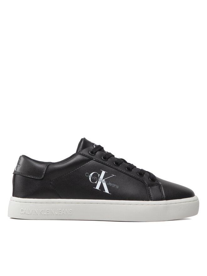 Calvin Klein Jeans Sneakers Calvin Klein Jeans Classic Cupsole Laceup Low Lth YM0YM00491 Negru