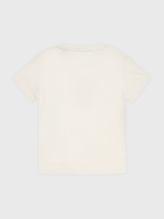 United Colors Of Benetton United Colors Of Benetton T-shirt 3I1XA1007 Écru Regular Fit