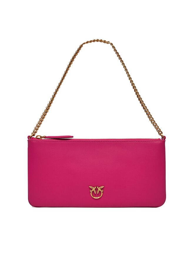 PINKO Kabelka Pinko Horizontal Flat PE 24 PCPL 102747 A0F1 Růžová