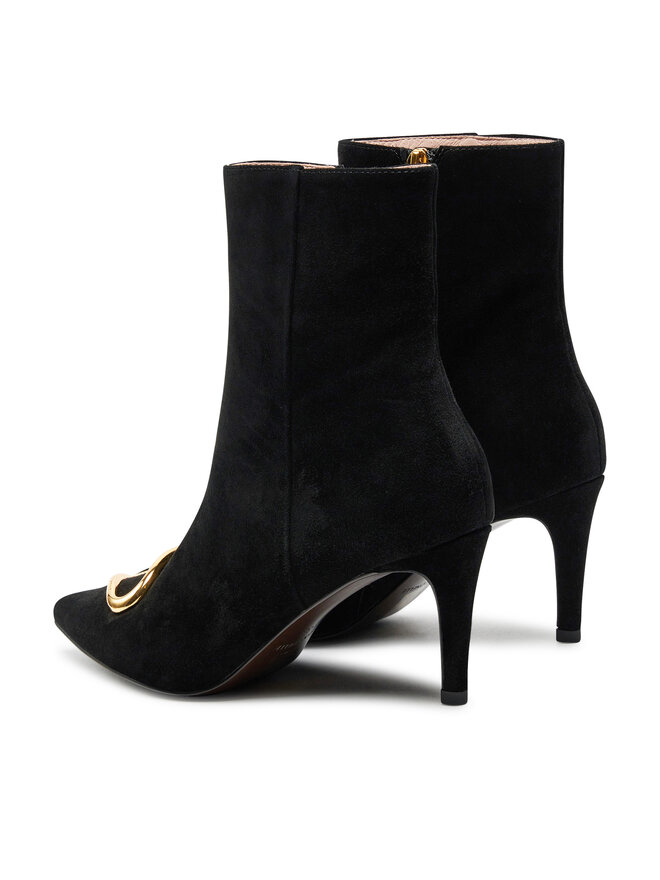 Coccinelle Μποτάκια Coccinelle Coccinellehimma Suede E4 PSB 11 01 01 Μαύρο