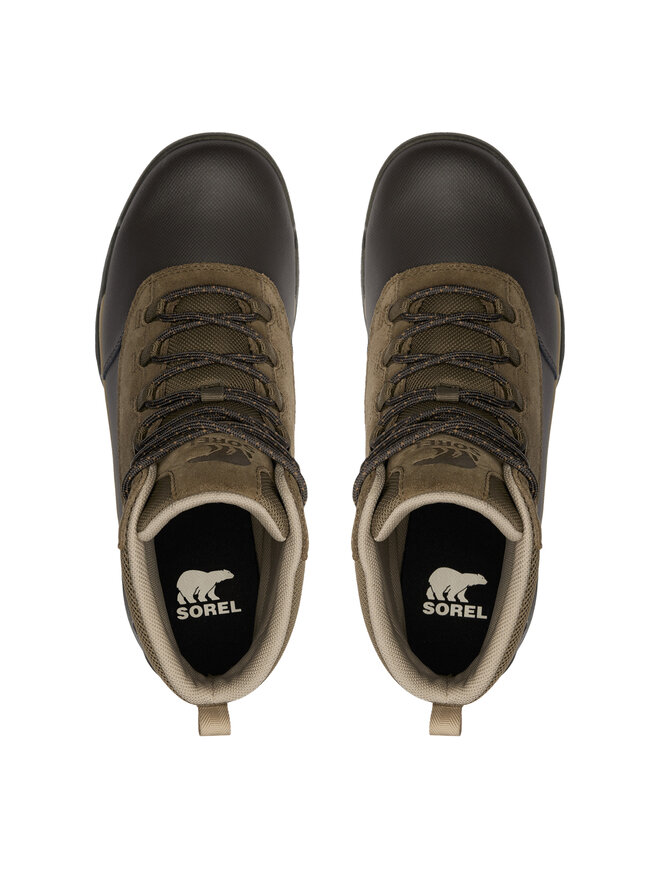 Sorel Παπούτσια πεζοπορίας Sorel Buxton Lite Lace Plus Wp 2084871245 Καφέ