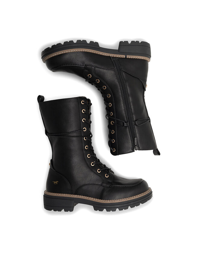 Mustang Schnürschuhe Mustang 1437-503 Schwarz