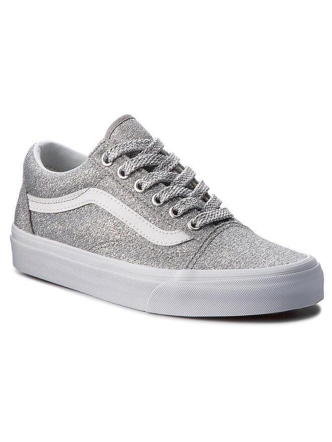 Sneakers aus Stoff Vans Old Skool VN0A38G1UAW Silberfarben eschuhe