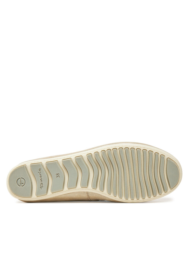 Tamaris Mokasyny Tamaris 1-24630-44 Złoty