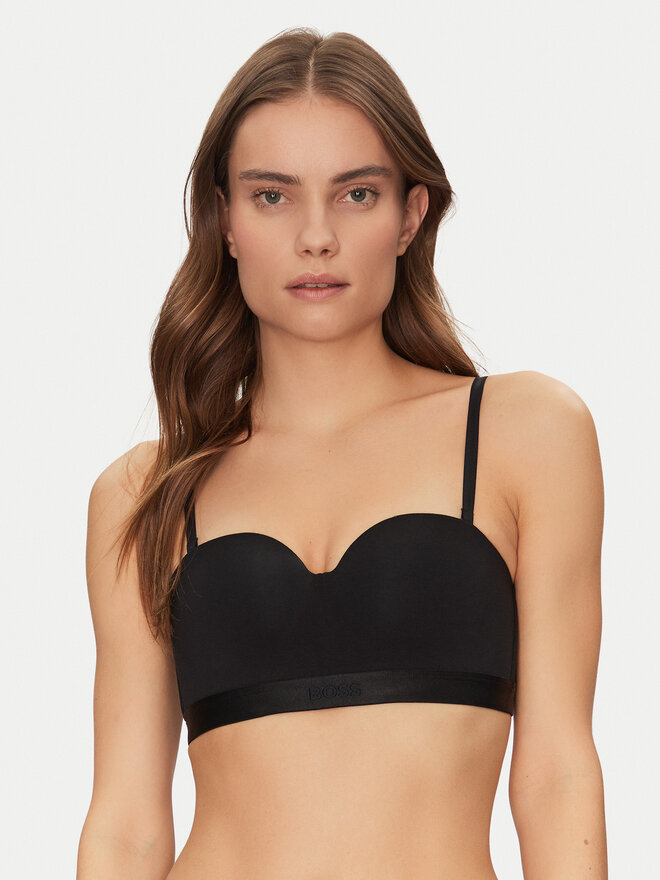 BOSS BOSS Sujetador tipo Bardot 50520415 Negro
