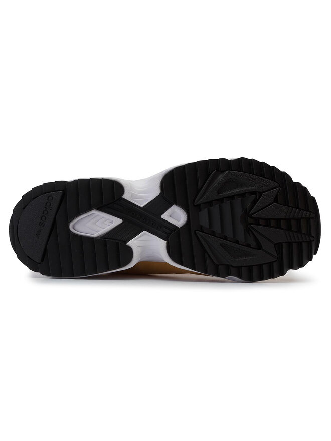 Adidas falcon blanche et jaune best sale